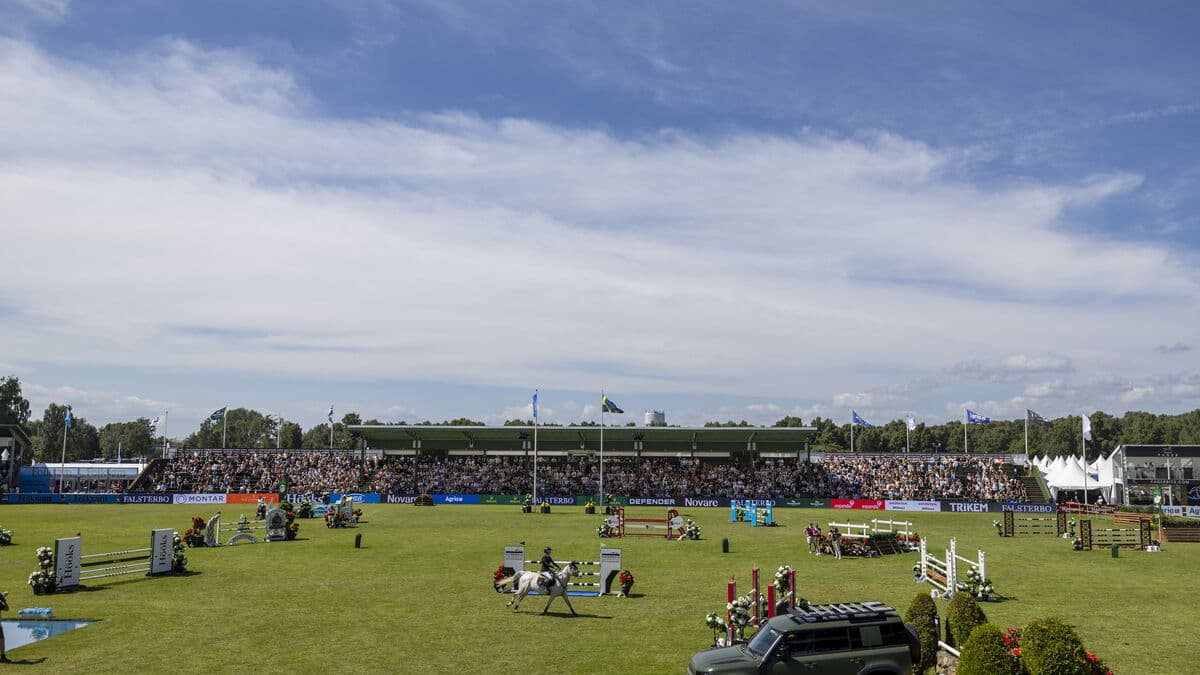 National team rider Petronella Andersson taken to hospital after Falsterbo Horse Show fall