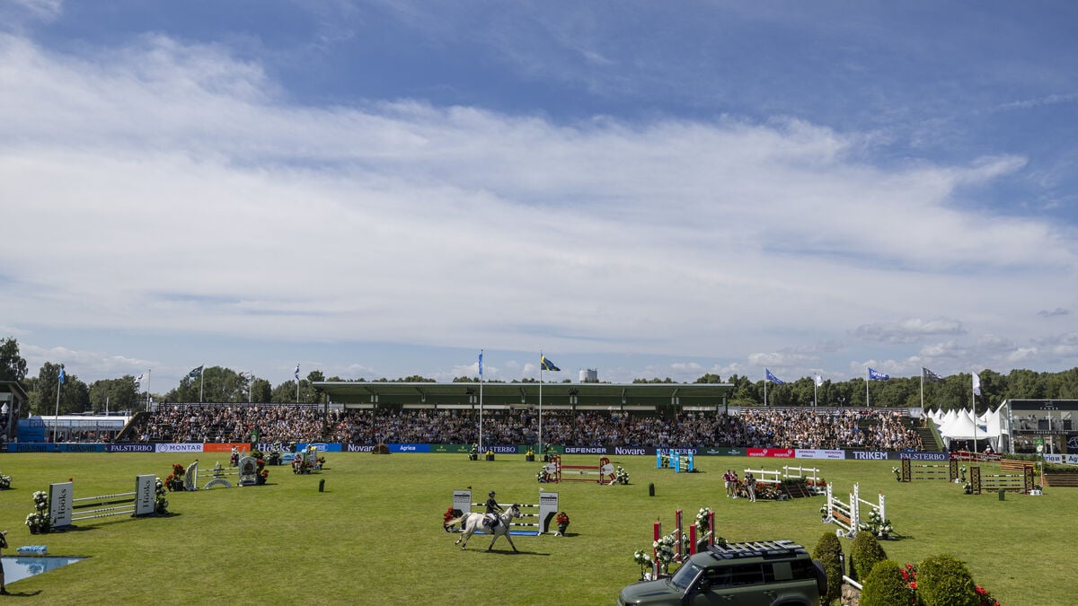 National team rider Petronella Andersson taken to hospital after Falsterbo Horse Show fall