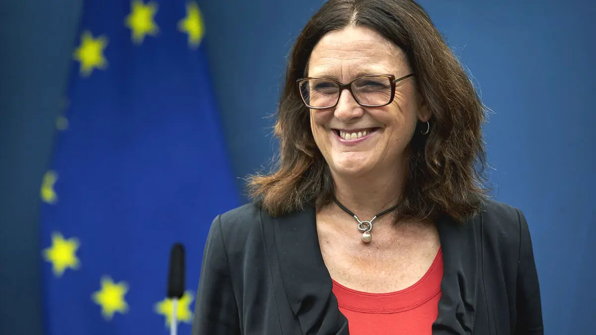 Cecilia Malmström could become rector of the College of Europe