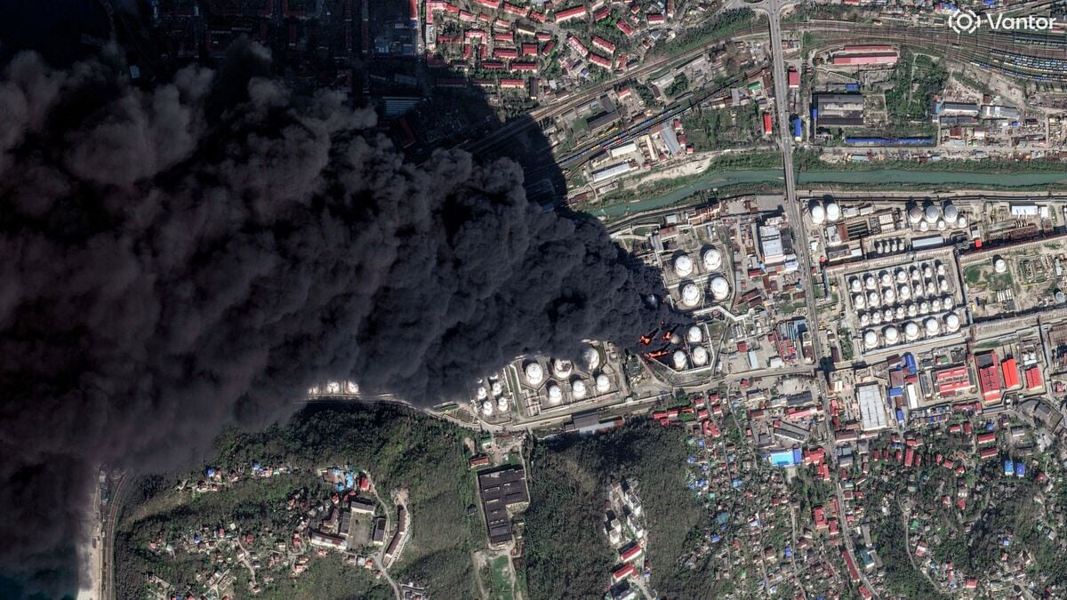 New attack on oil port in Russian tourist town of Tuapse