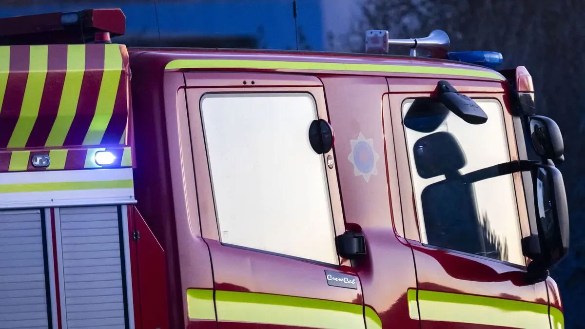Major apartment fire in Linköping forces evacuation of up to 50 residents