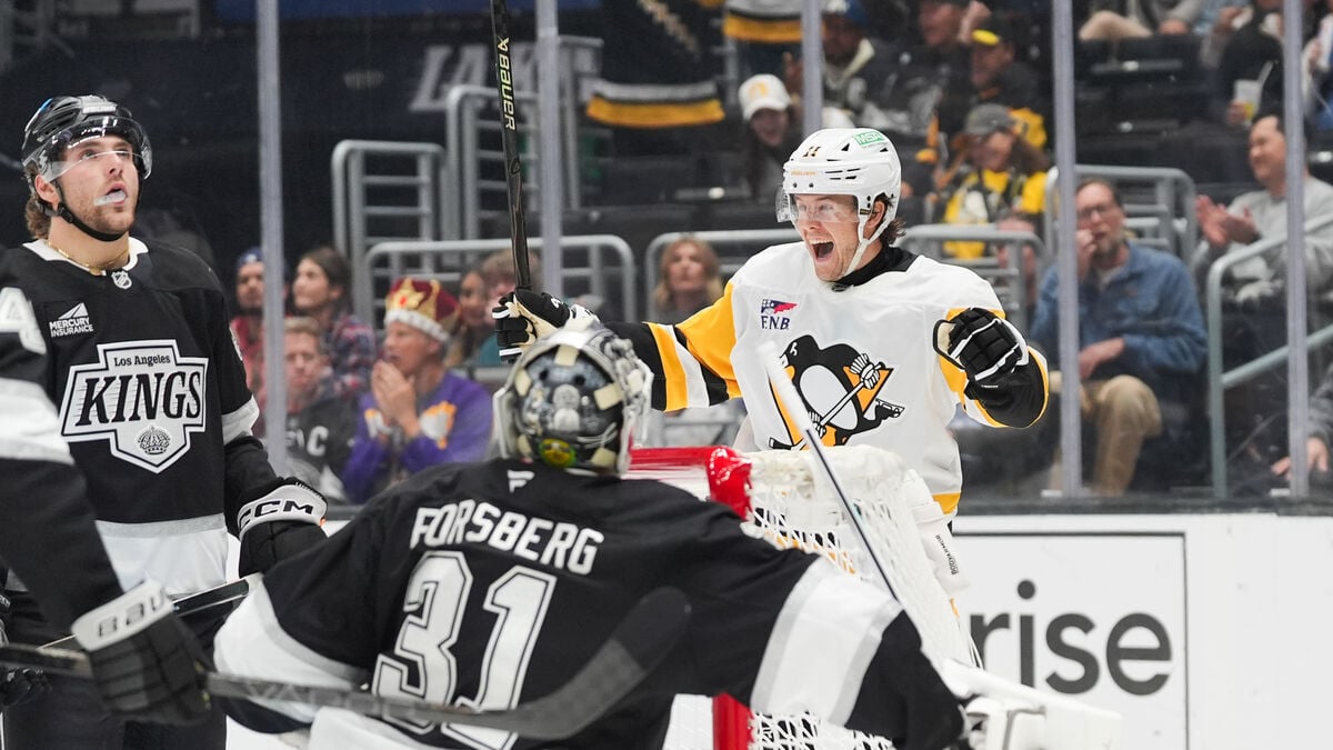 Filip Hållander Scores First NHL Goal to Secure Pittsburgh Win