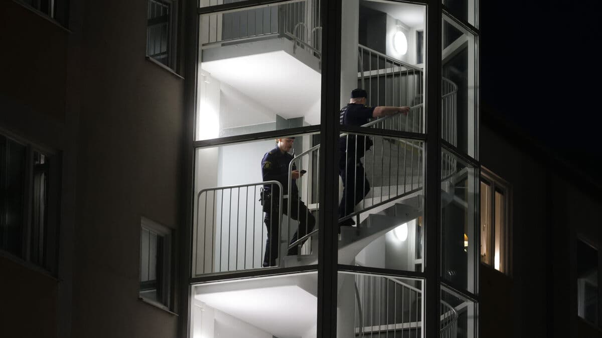 Police Seek Information After Linköping Shooting Injures Man