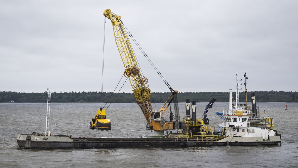 Sweden’s largest dredging project resumes at Port of Luleå after new billion-krona deal