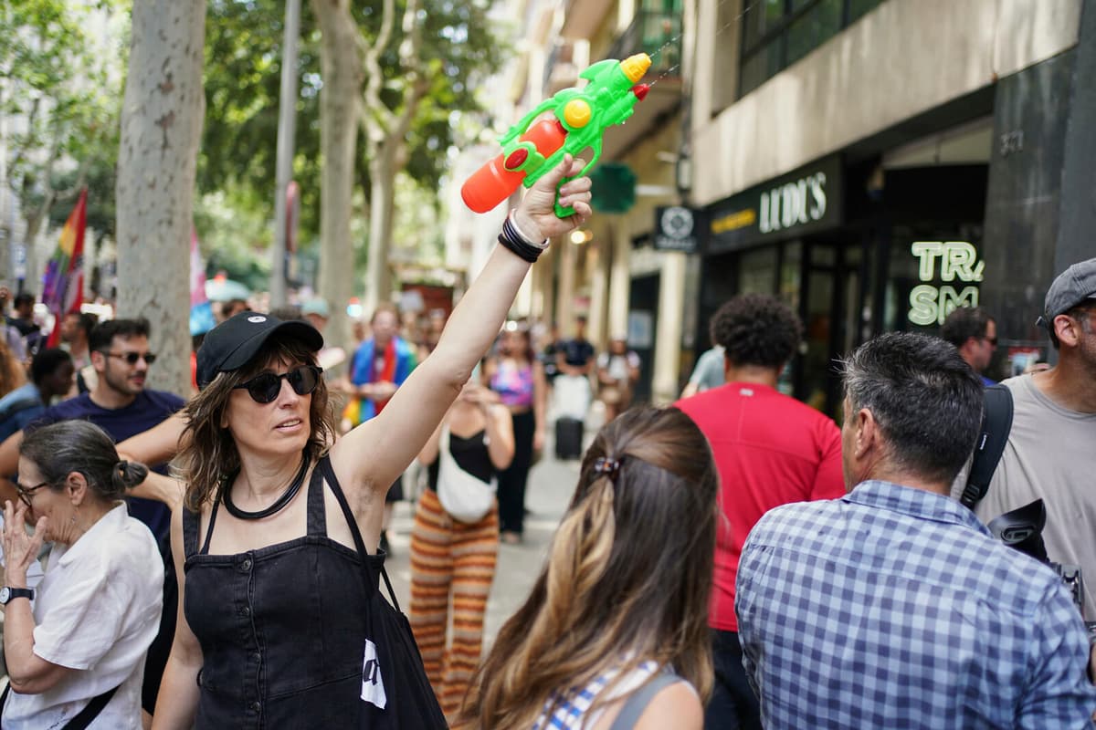 Spanish Cities Protest Against Overtourism with Water Guns