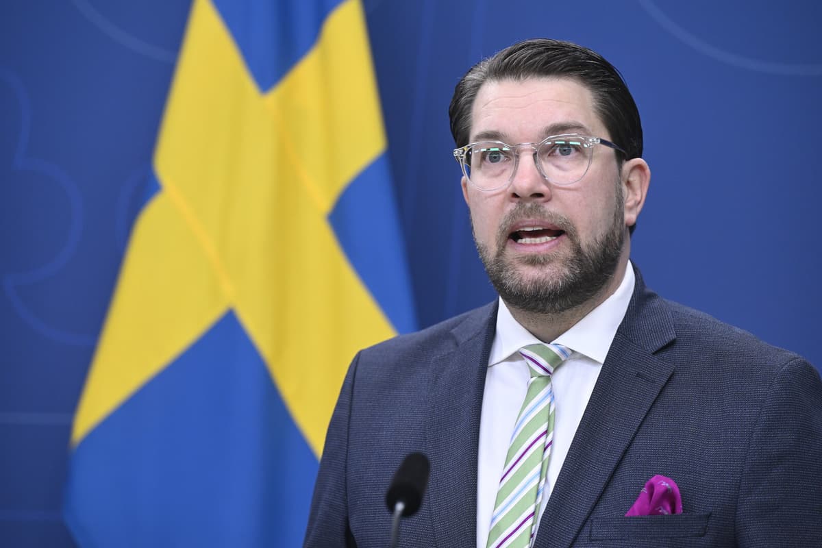 Åkesson Criticizes Swedish Government's Stance on Israel-EU Trade Agreement