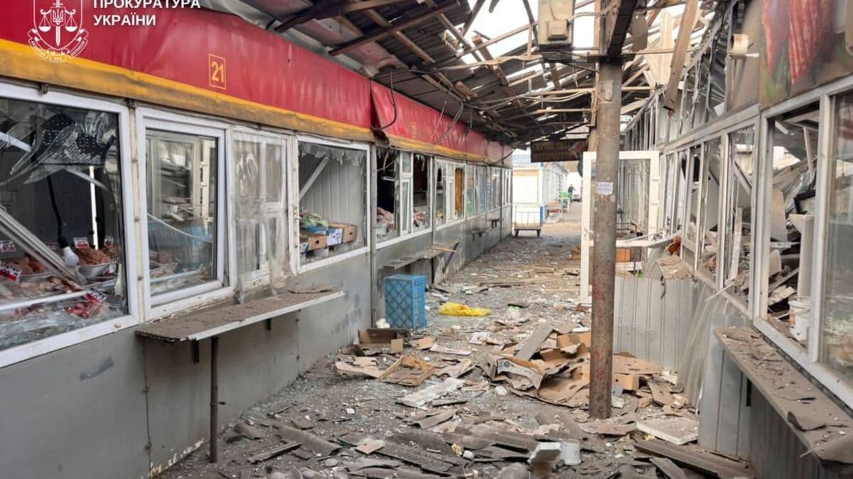 At least five killed, 19 injured in Russian drone attack on market in Nikopol