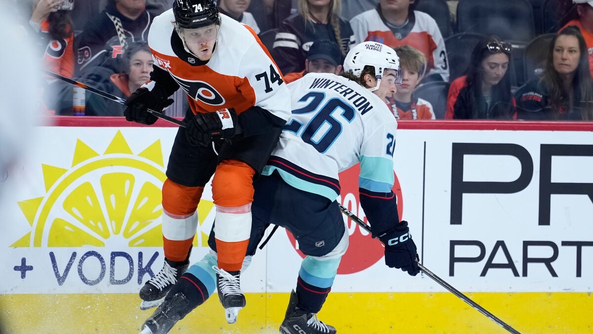Flyers extend NHL season-opening skid to eight losses after shootout defeat to Kraken