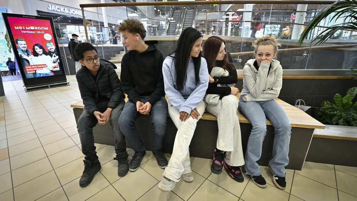 Worried students in Borlänge say