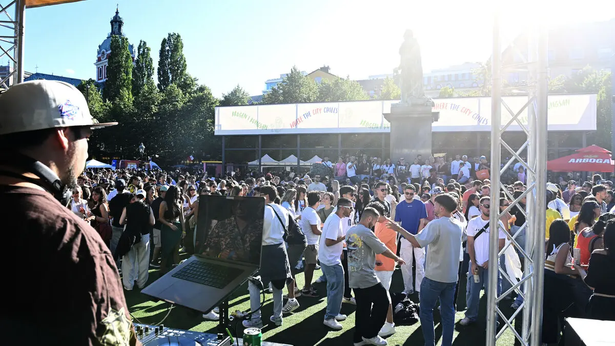 Fans gather in Stockholm ahead of Bad Bunny’s Sweden concerts