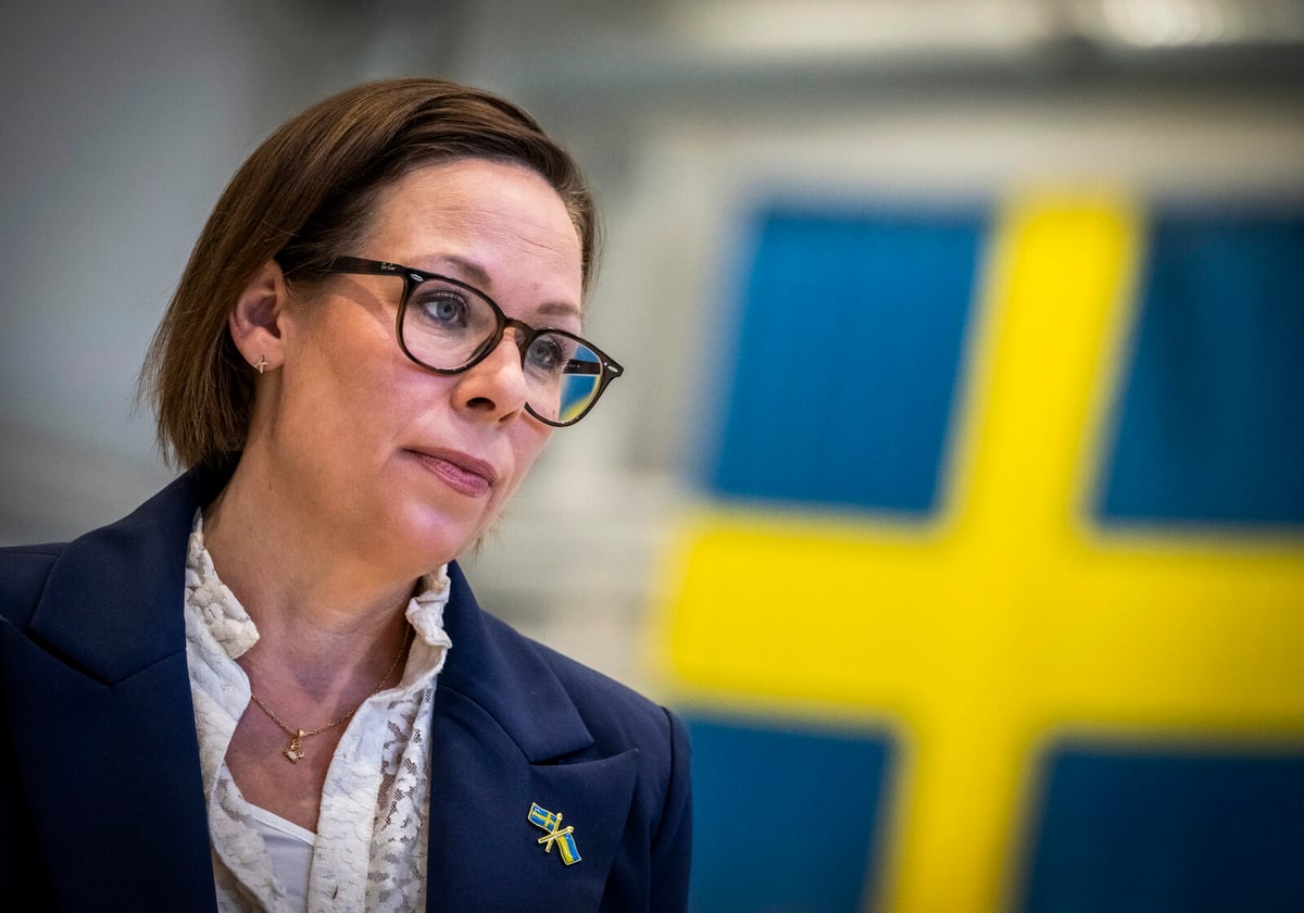 Sweden's Foreign Minister Meets Zelenskyj to Boost Pressure on Russia