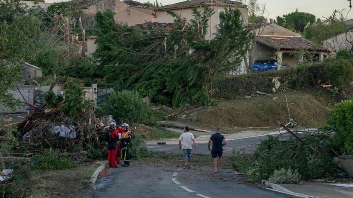 Violent tornado leaves major damage in southwestern France, up to 40 injured