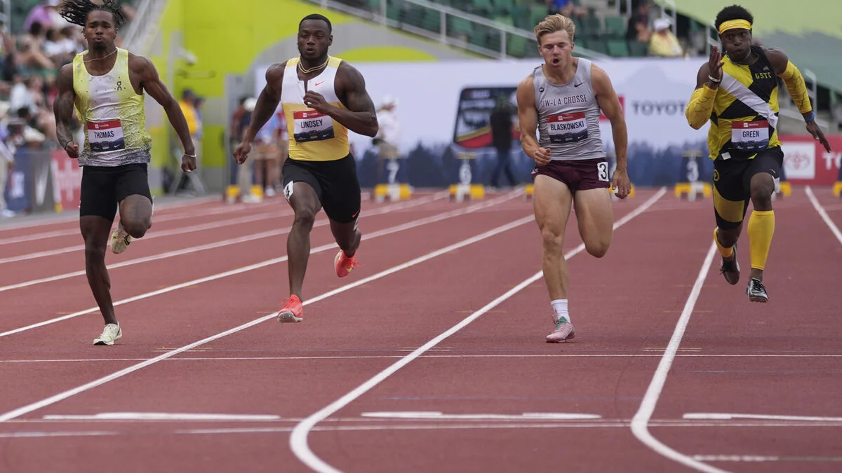 American sprinter Sam Blaskowski dropped by team after racist jokes resurface