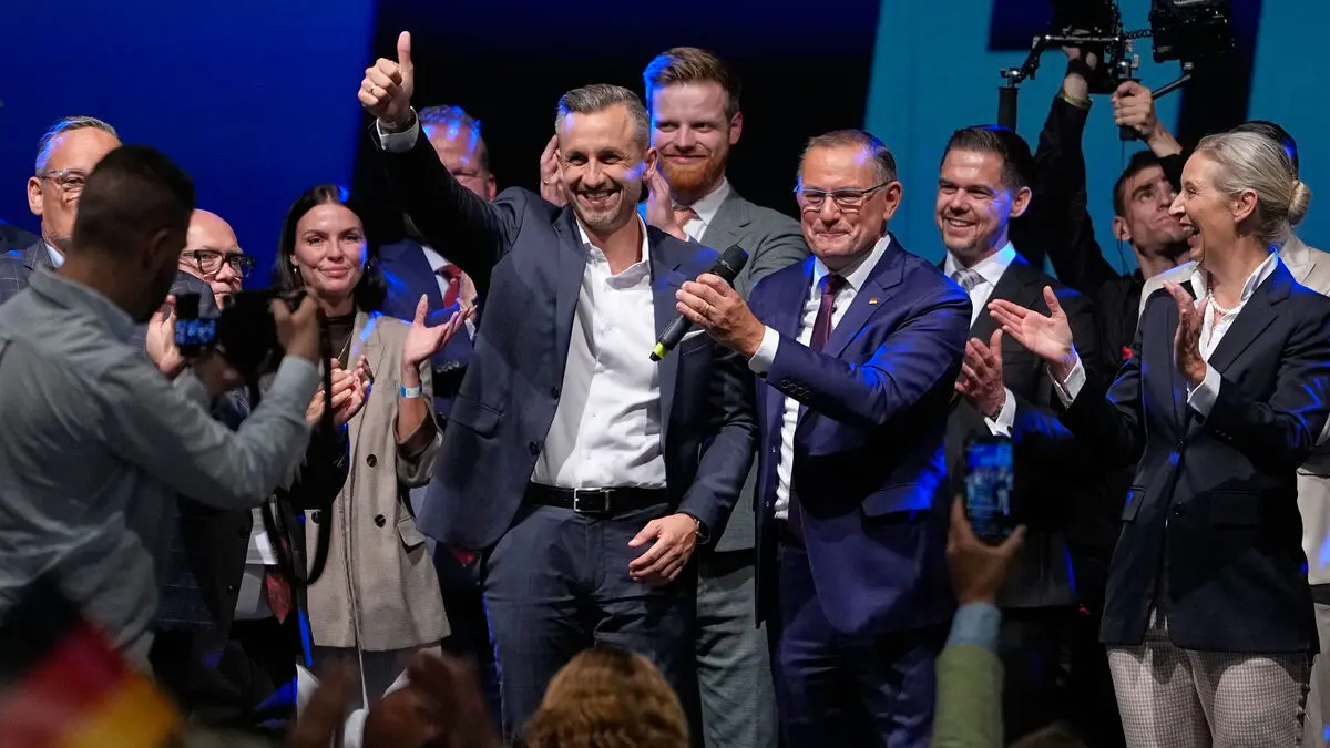 AfD wins largest share in Saxony-Anhalt election, but falls short of majority