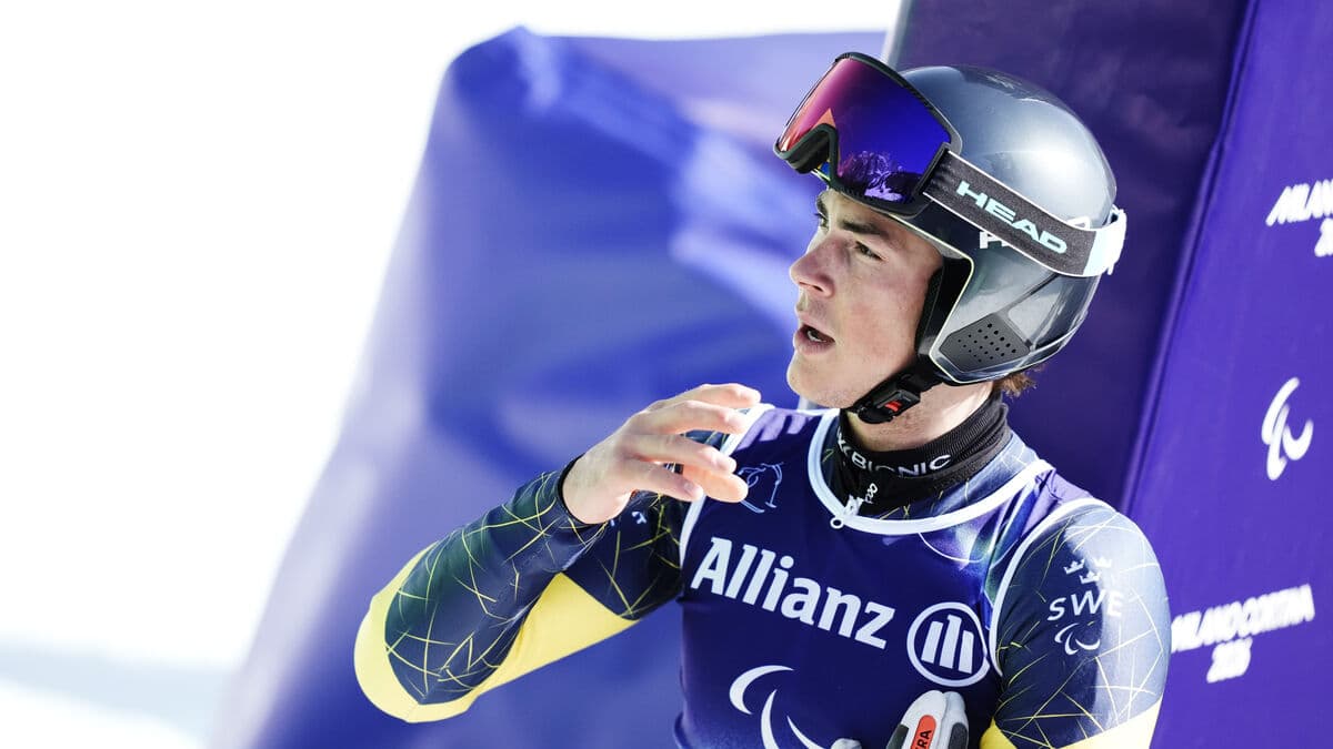 Lindström after the Paralympic super-G crash: I don't remember anything