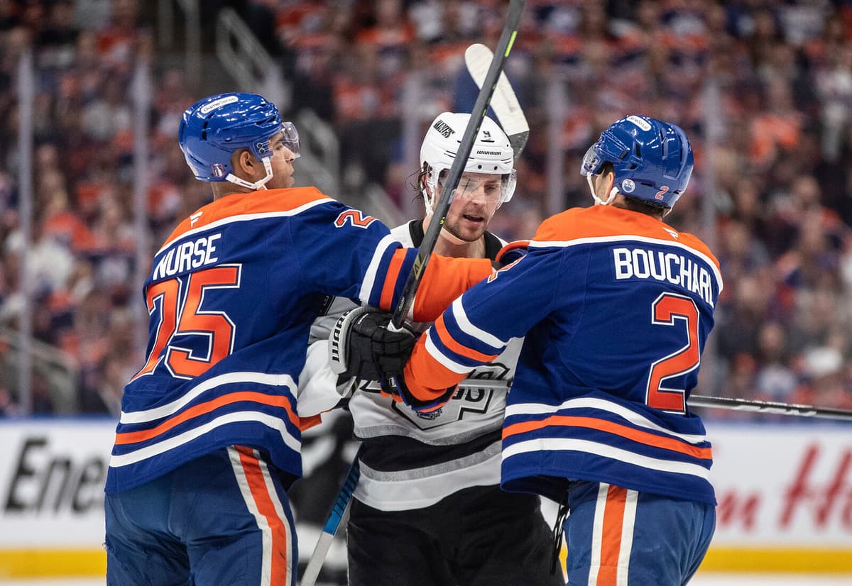 Los Angeles Falls to Edmonton Despite Kempe's Goal in NHL Playoffs