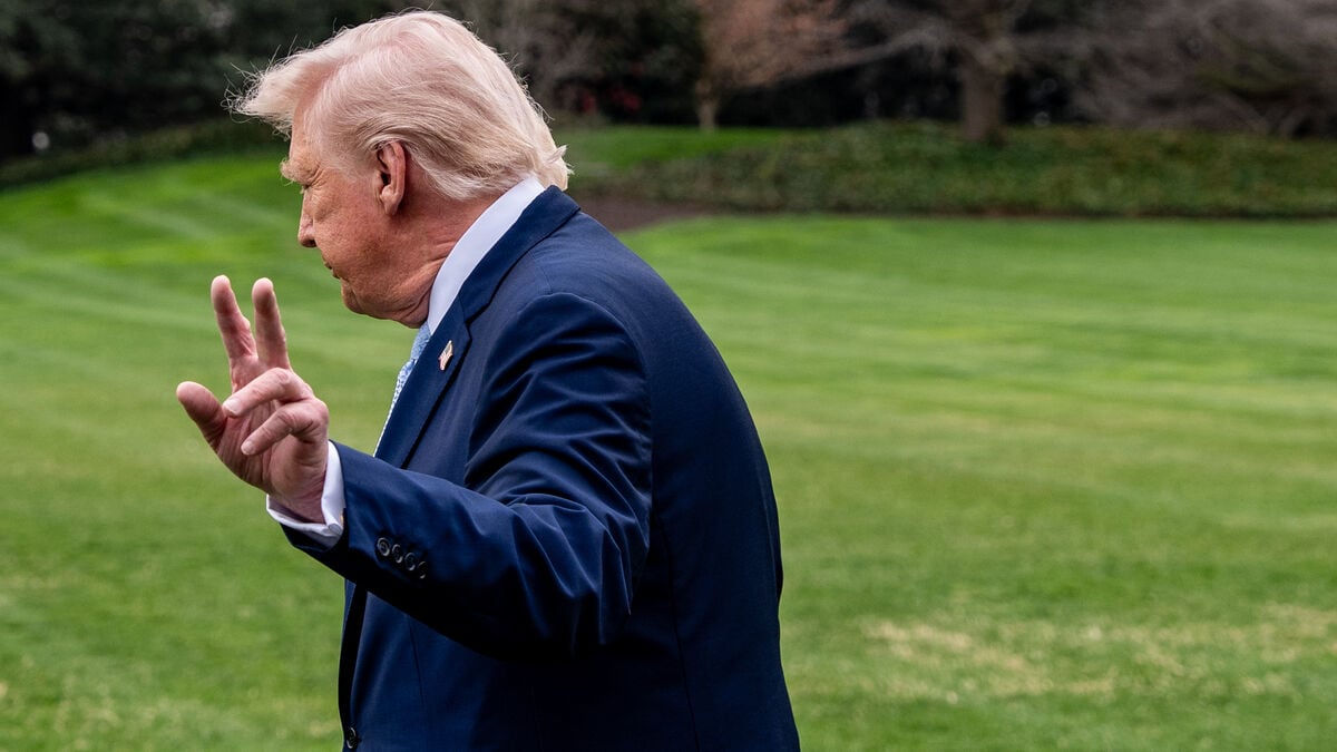 Trump refrains from attacks after talks with Iran