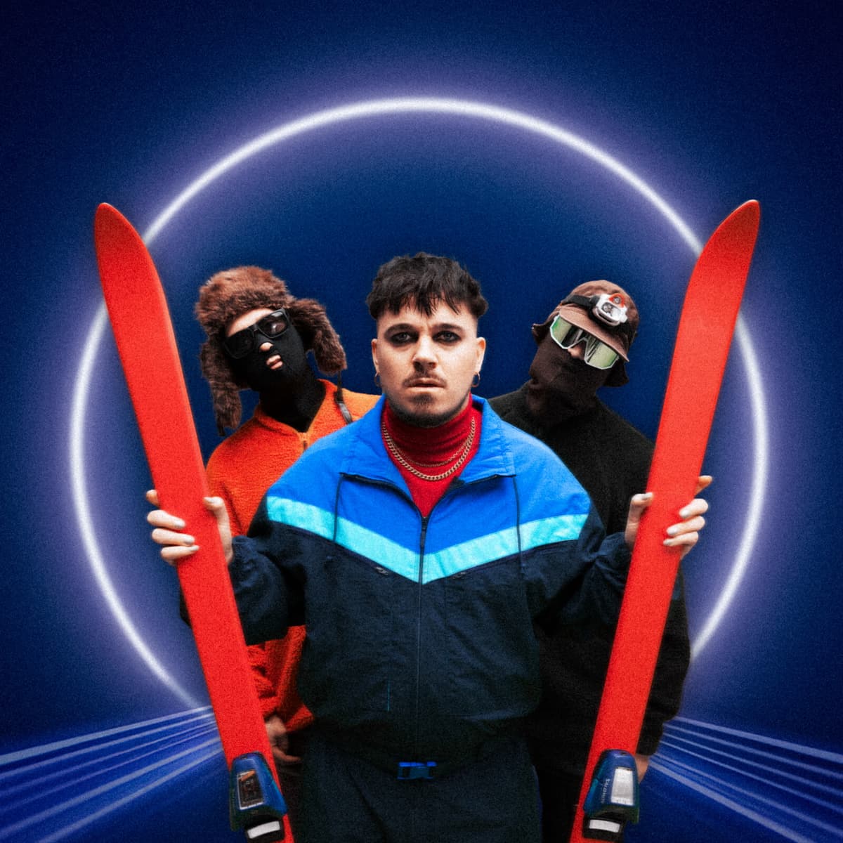 Hooja and Käärijä middle pause act in Melodifestivalen