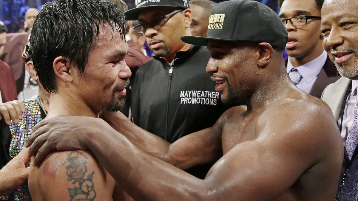 Pacquiao Teases Potential Mayweather Rematch Next Year