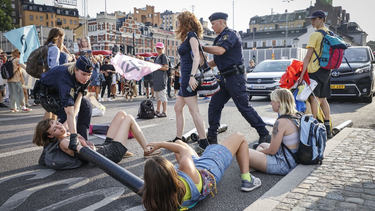 Is Sweden right to prosecute protesters?