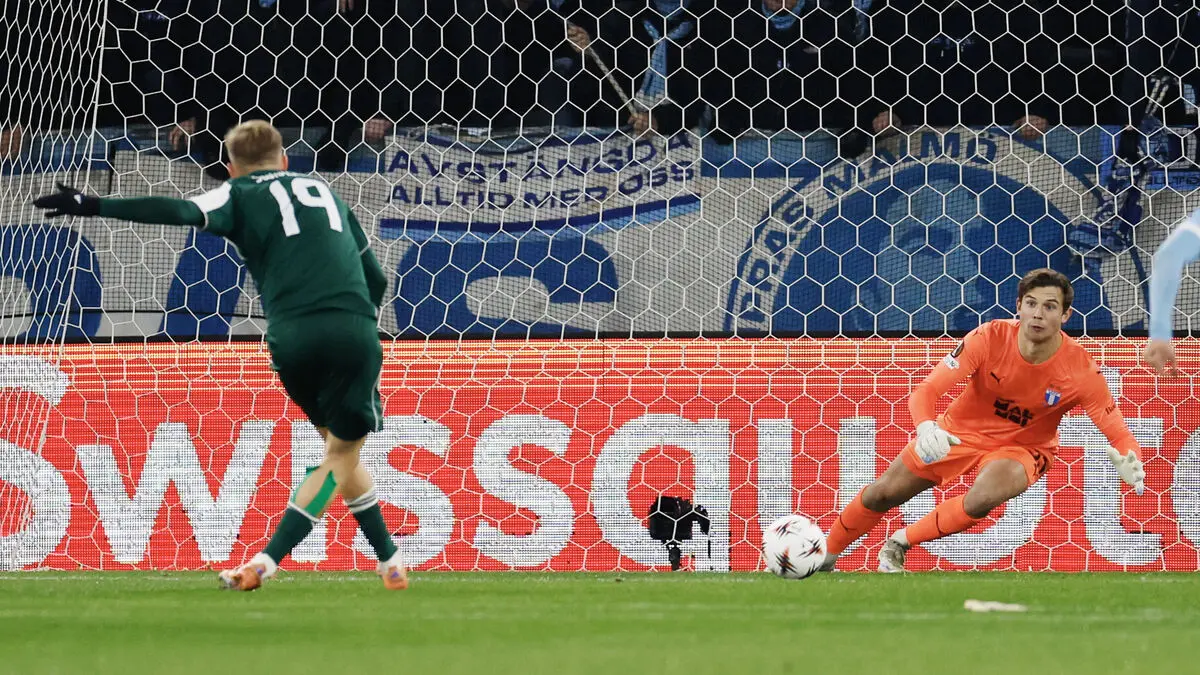 MFF in trouble – fell late against Panathinaikos