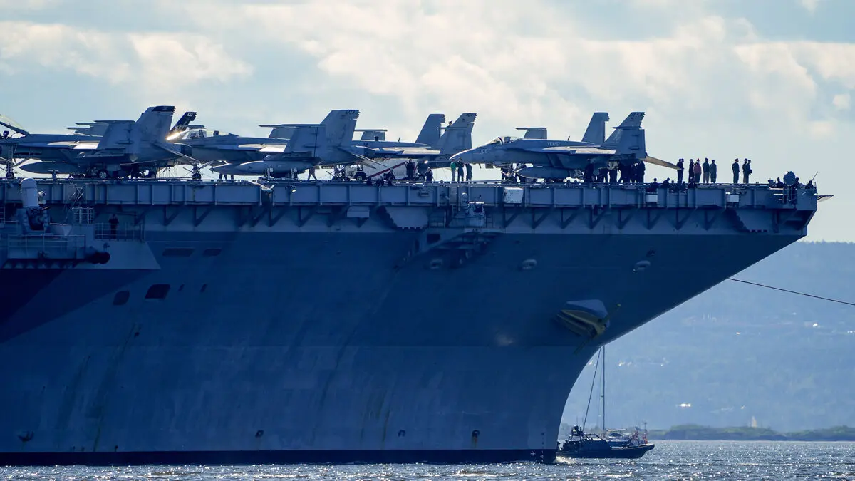 Trump says additional aircraft carriers are being sent to the Middle East