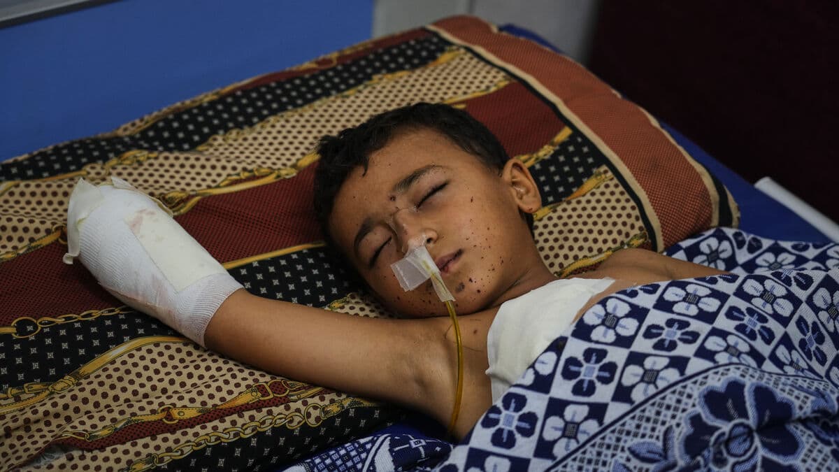 Child Injured in Gaza After Mistaking Bomb for Toy