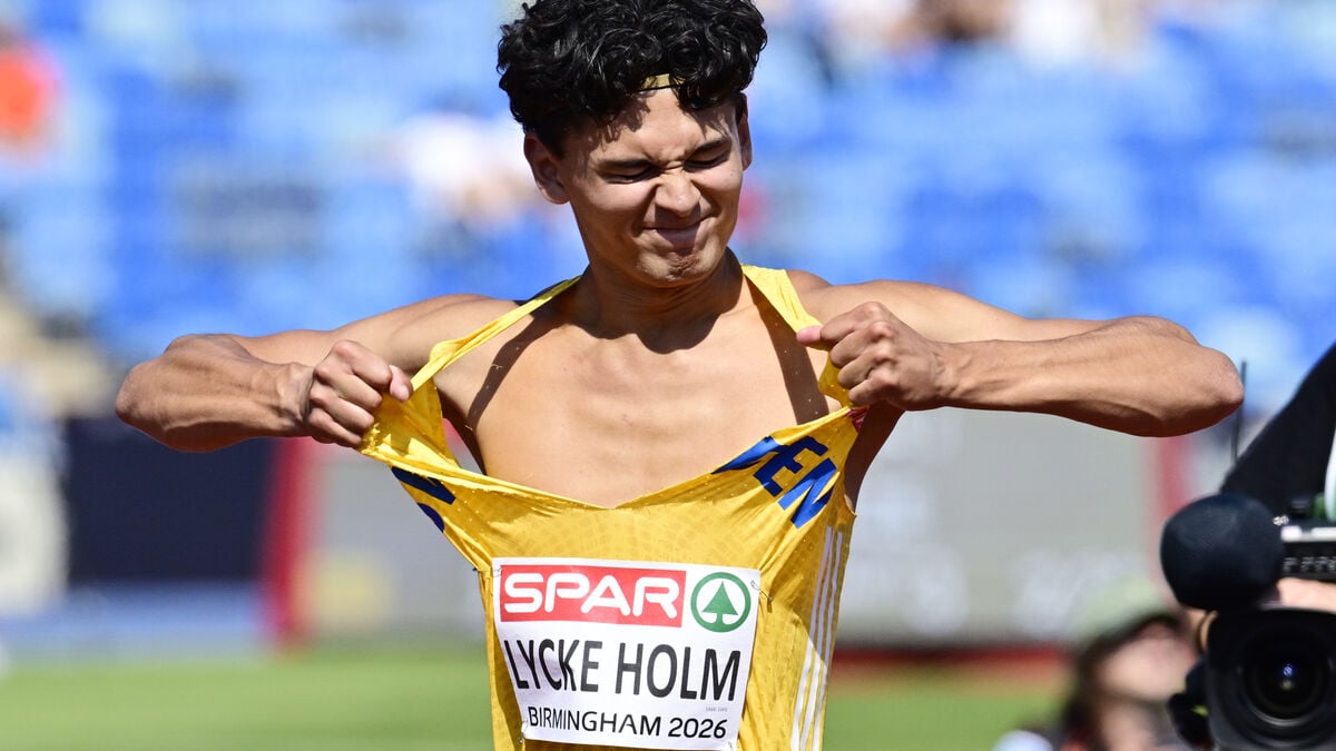Melwin Lycke Holm devastated after missing European Championship high jump final