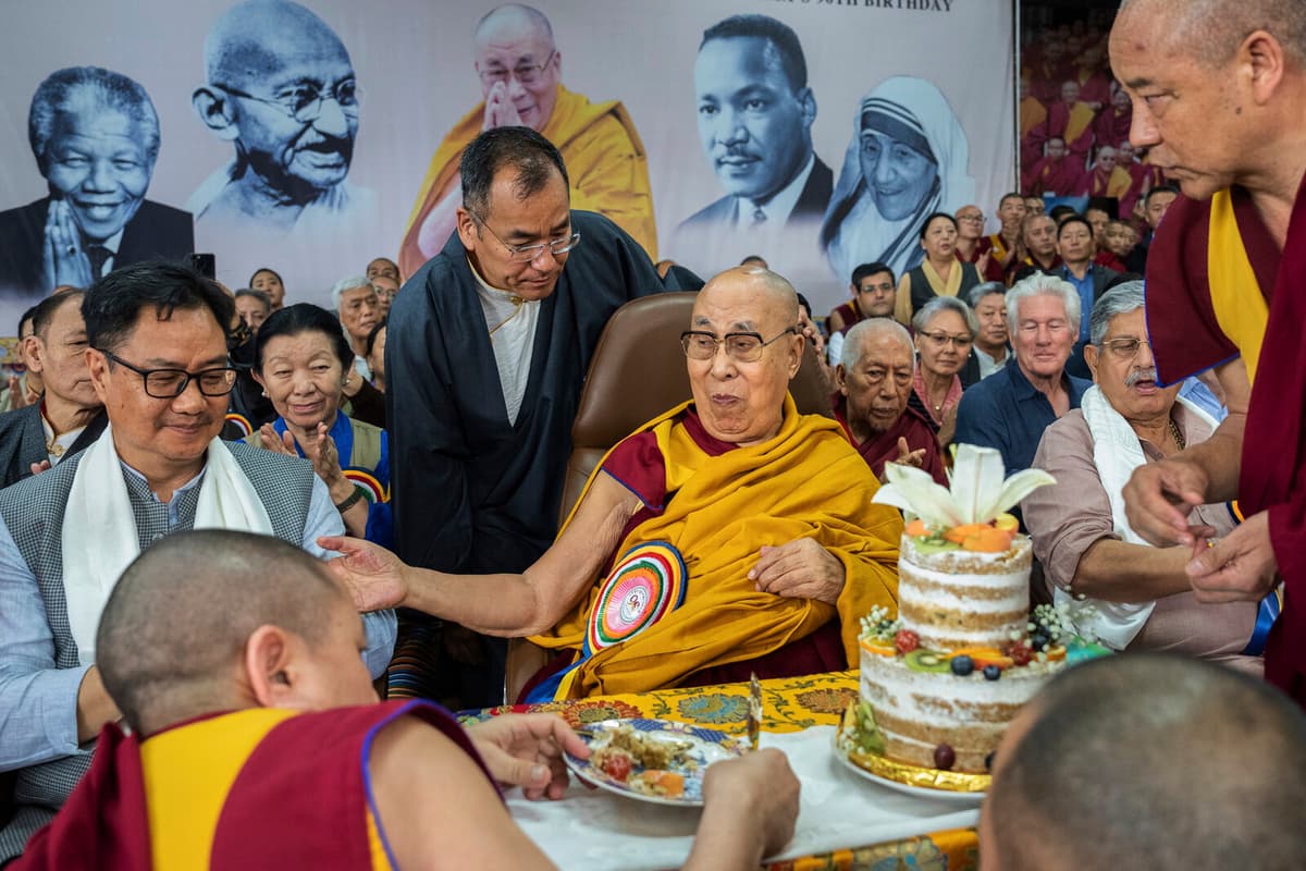 Dalai Lama Celebrates 90th Birthday with Thousands in Dharamsala