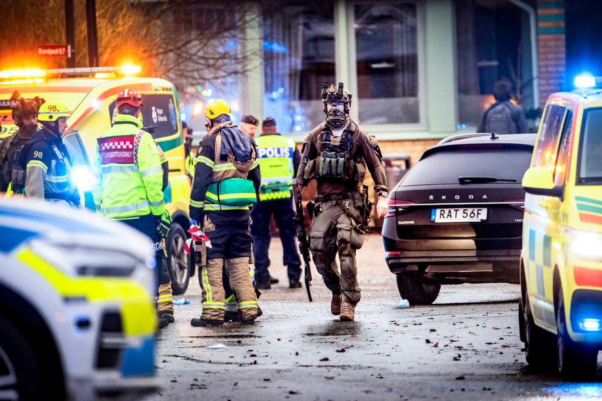 Örebro School Shooting: Rescue Service's Operation Under Review