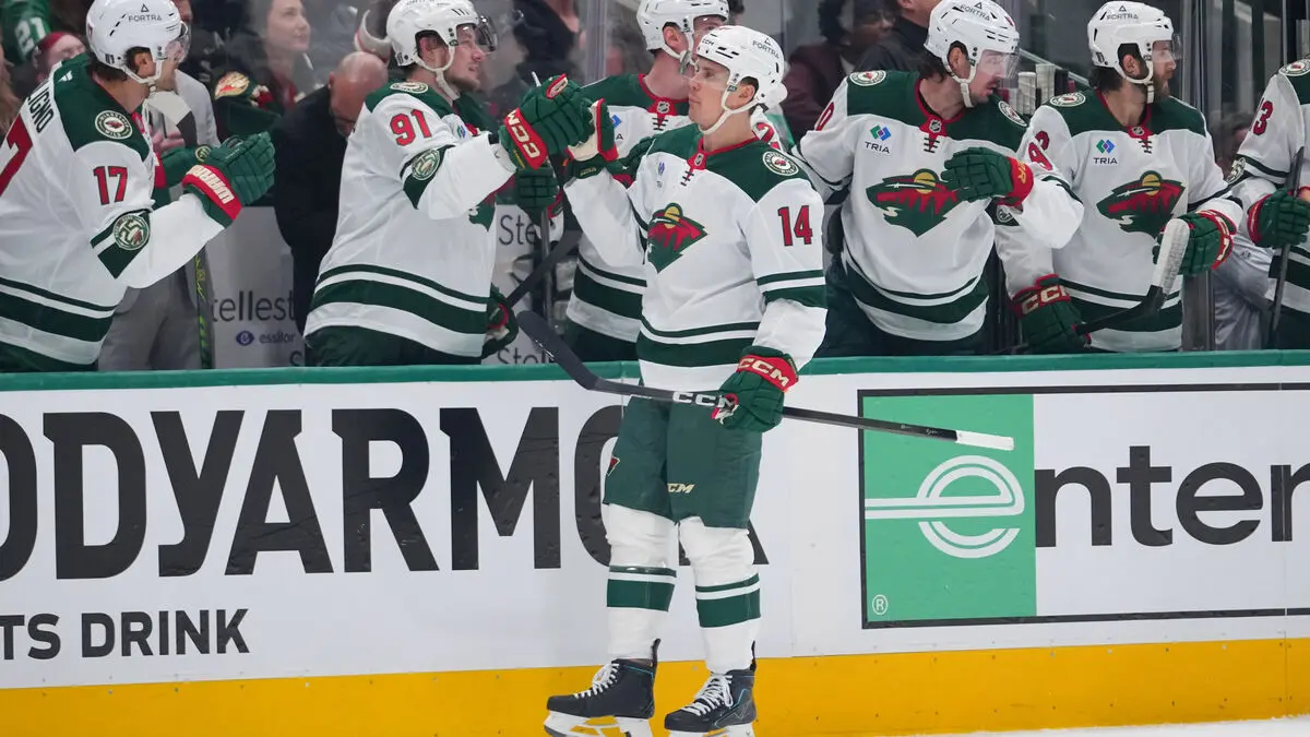 Minnesota without two injured Swedes for first two games of Stanley Cup quarterfinal series against Colorado