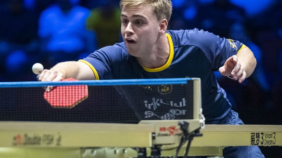 Truls Möregårdh Withdraws from European Table Tennis Championship Due to Knee Injury