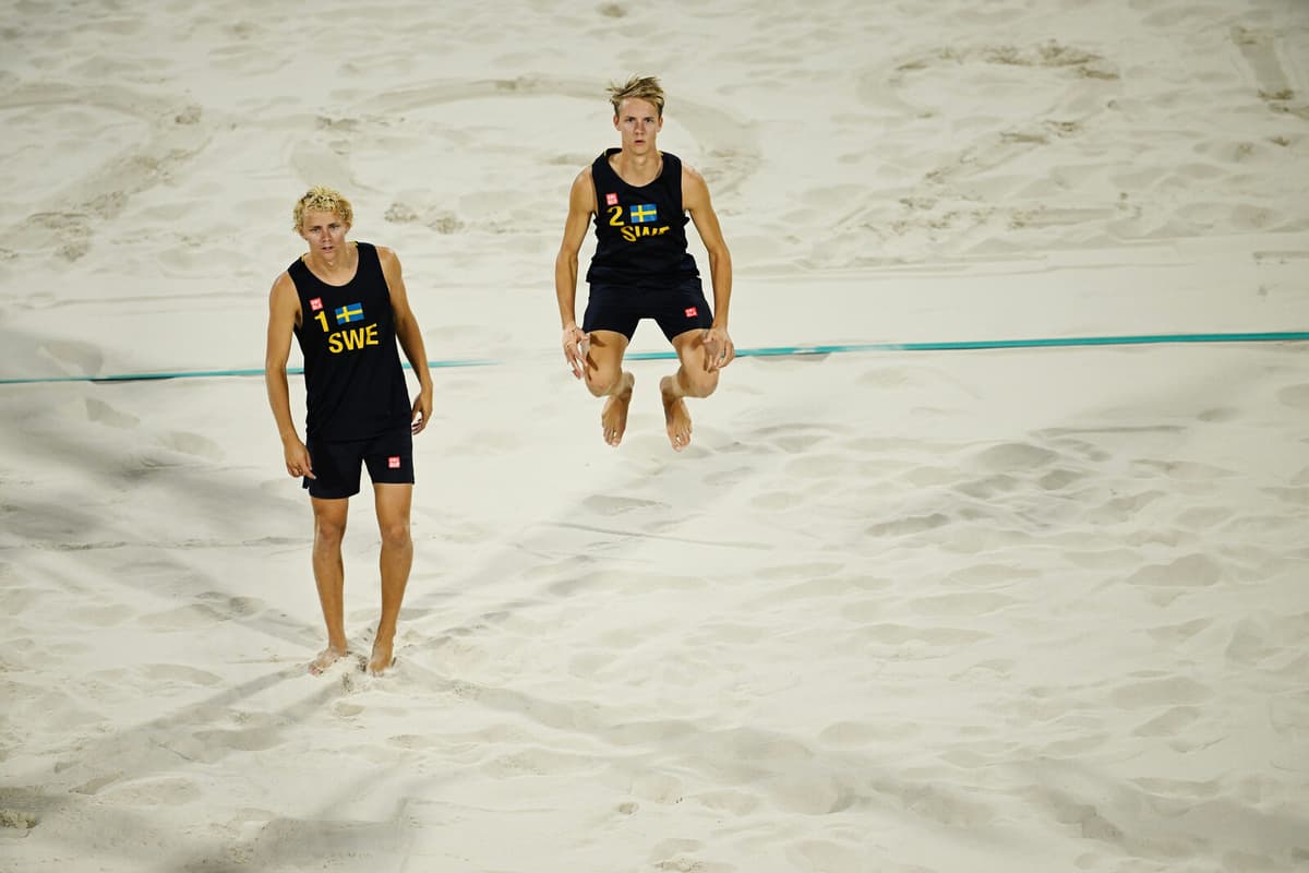 Olympic Champions Hellvig and Åhman Win Comeback Match Despite Errors