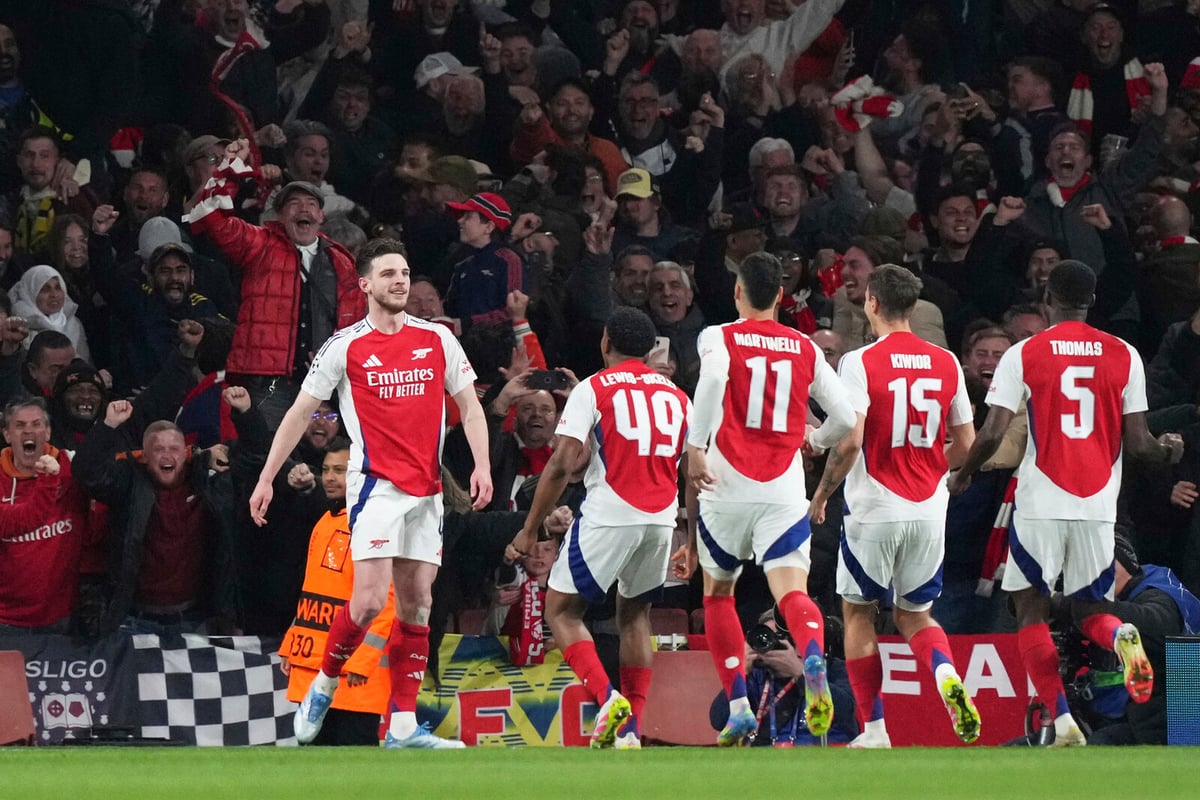 Declan Rice's Free Kick Brilliance Secures Arsenal's 3-0 Win Over Real Madrid