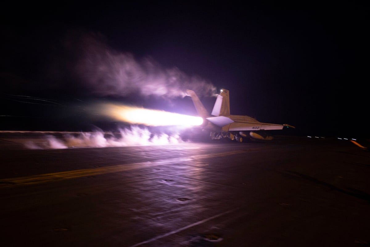 British Jets Strike Houthi Drone Sites in Yemen with US Support