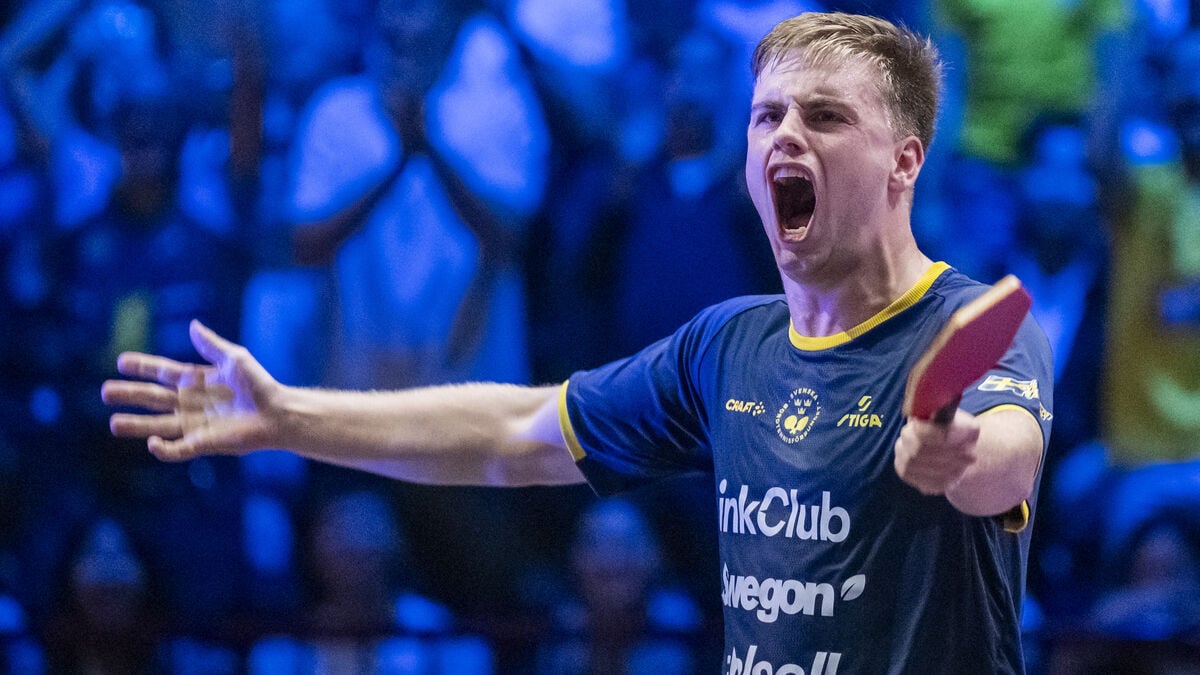 Möregårdh's 100th consecutive victory in table tennis - Eslöv takes control