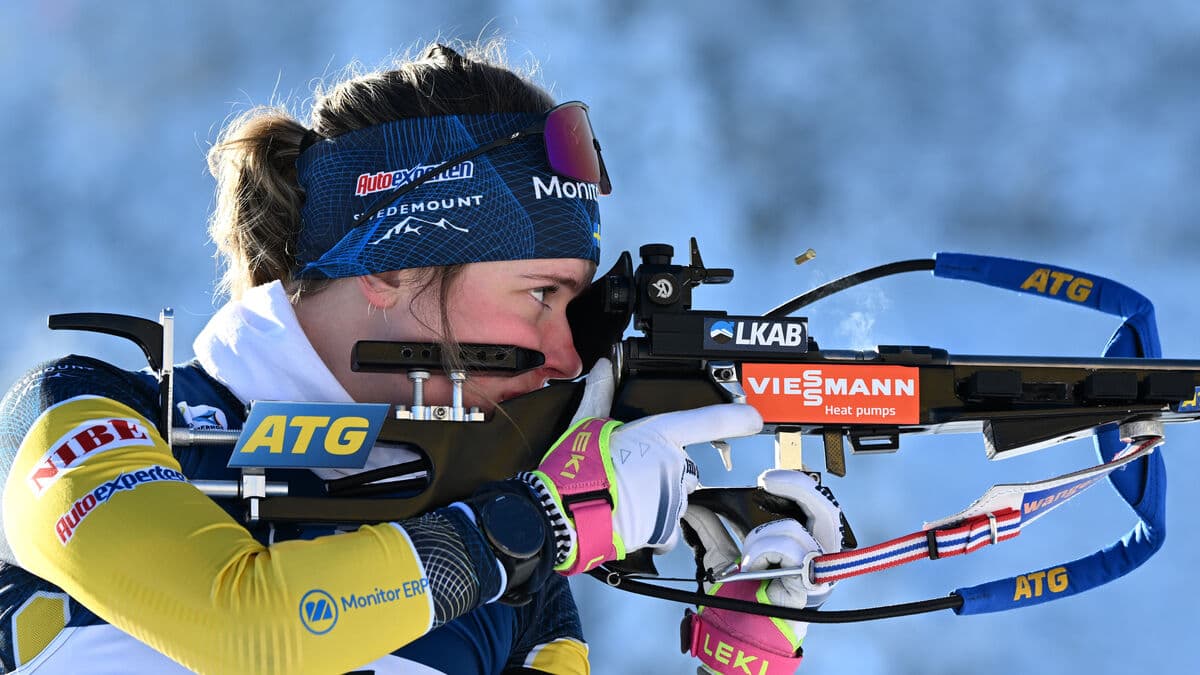 Elvira Öberg won again and says she is super proud