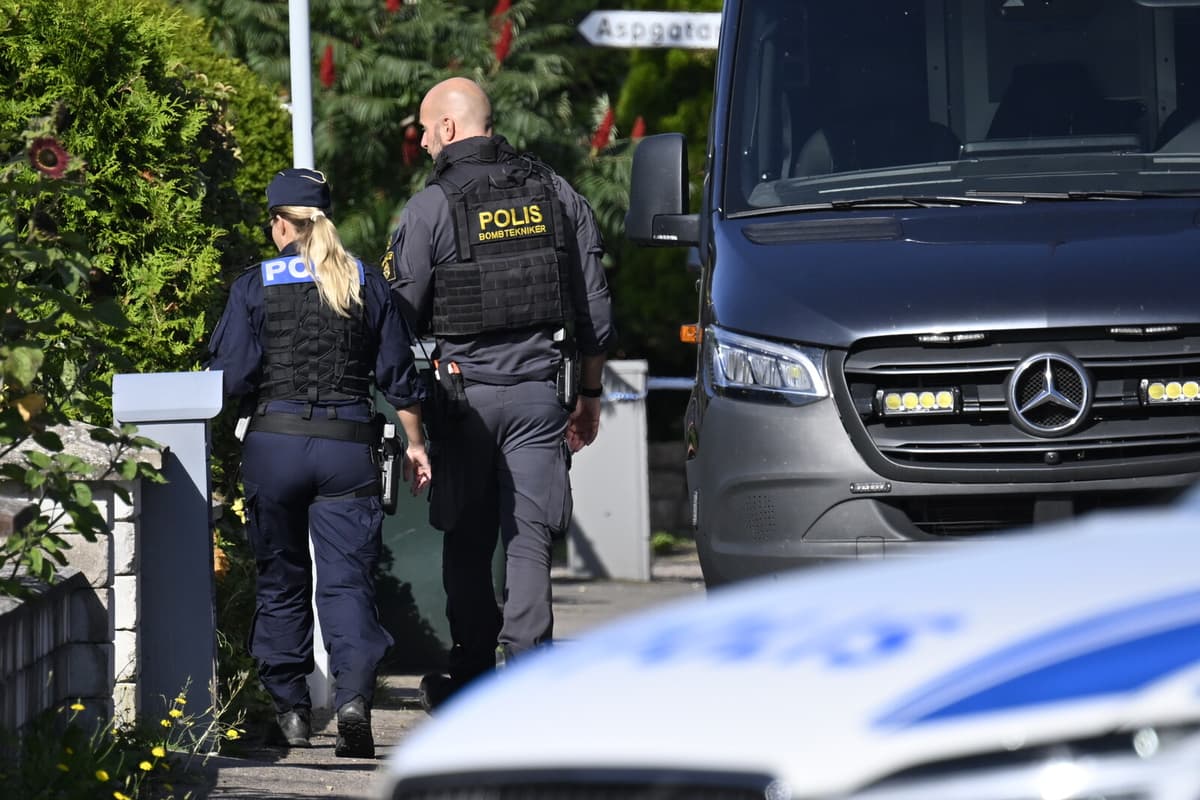 Police Investigate Suspected Hand Grenade Explosion in Bjuv