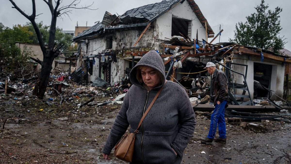 Russian drone strike kills 14-year-old boy in Kyiv high-rise attack