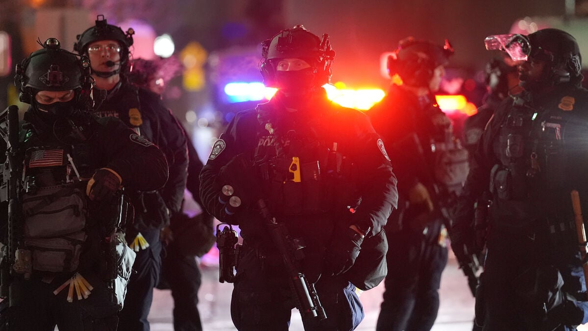 Trump says softer hand after Minneapolis shootings