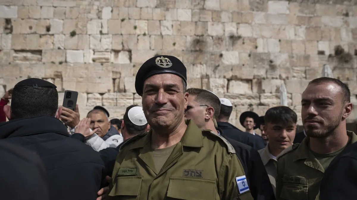 Israeli military chief Eyal Zamir visits forces in southern Lebanon