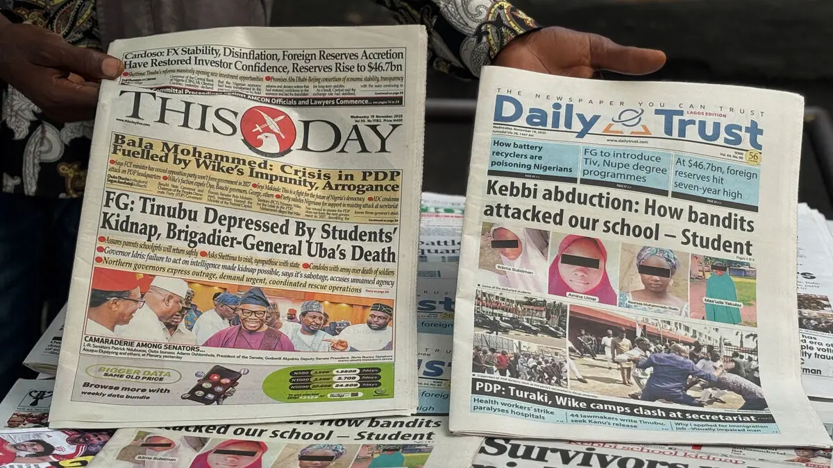 Data: Over 200 school children abducted in Nigeria