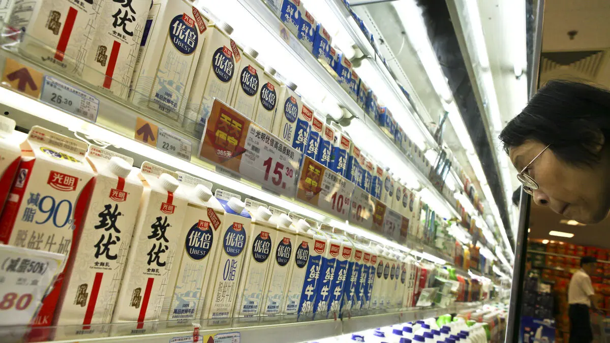 China lowers tariffs on EU dairy products