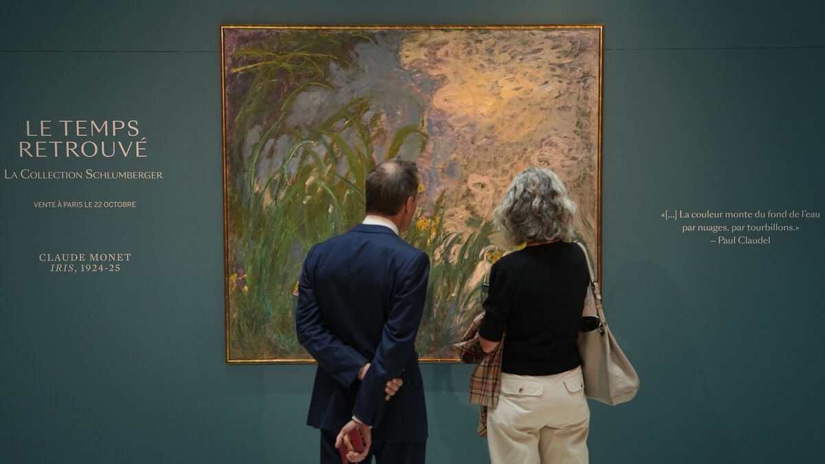 Two unseen Monet paintings to go to auction in Paris for the first time