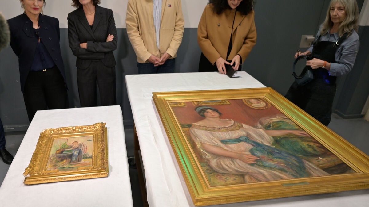 Two Stolen Renoir Paintings Found Hidden Behind a Wall in Southern France