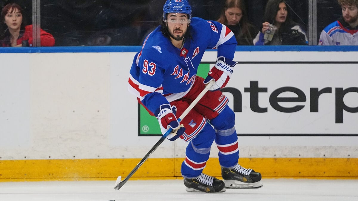 Rangers rebound from weekend slump with 5-2 win over Ducks