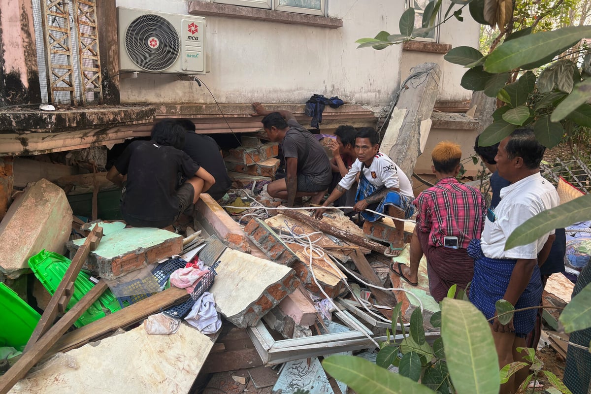 Myanmar Earthquake Claims Over 1,600 Lives, Rescue Efforts Intensify