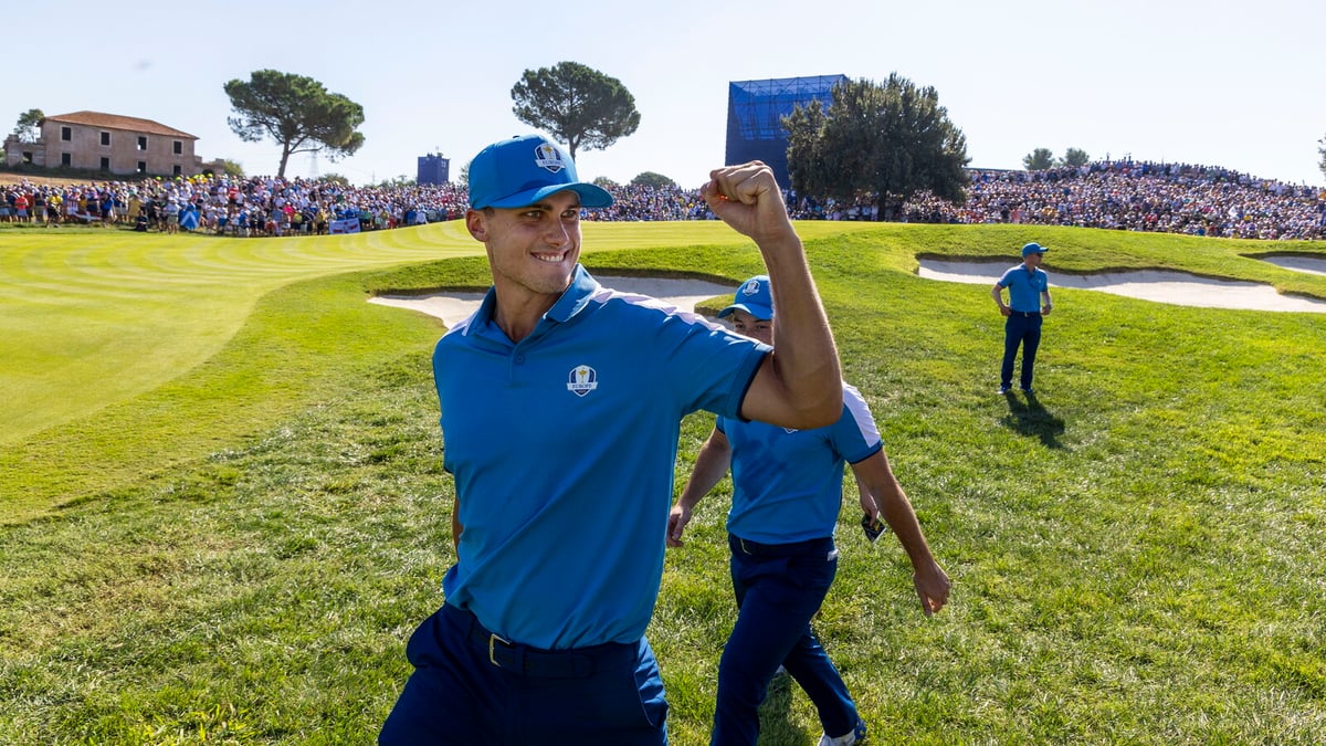Ludvig Åberg Reflects on Overwhelming Ryder Cup Debut Experience