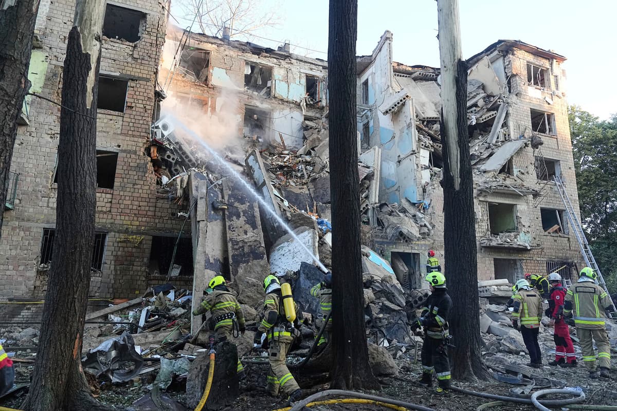 Russian Attack on Kyiv Leaves 10 Dead, Including Child