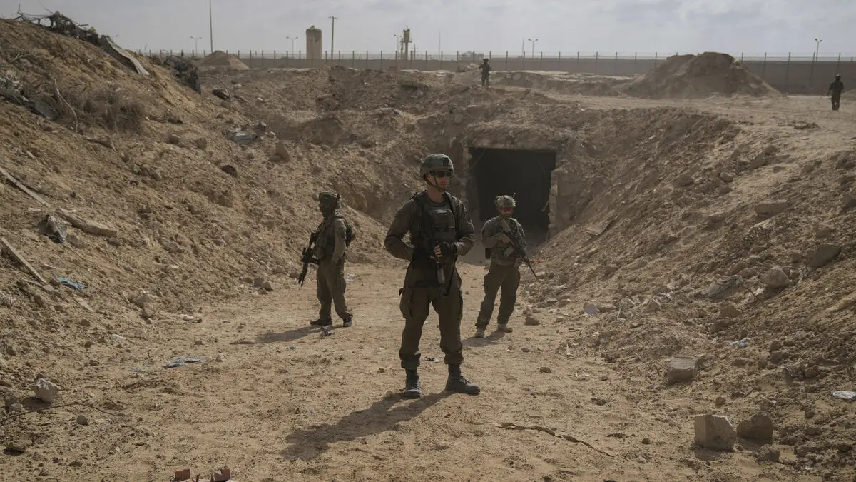 Hamas men in tunnels under Rafah refuse to surrender